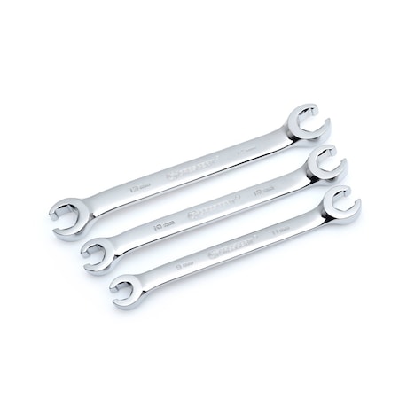 Crescent Crescent Metric Flare Nut Wrench Set 10.45 in. L 3 pk CFNWS1-05
